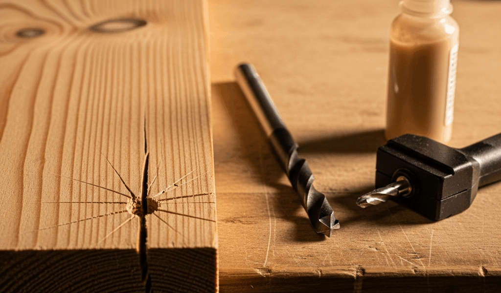 Wood Splitting When Screwing Near Edges Fix It