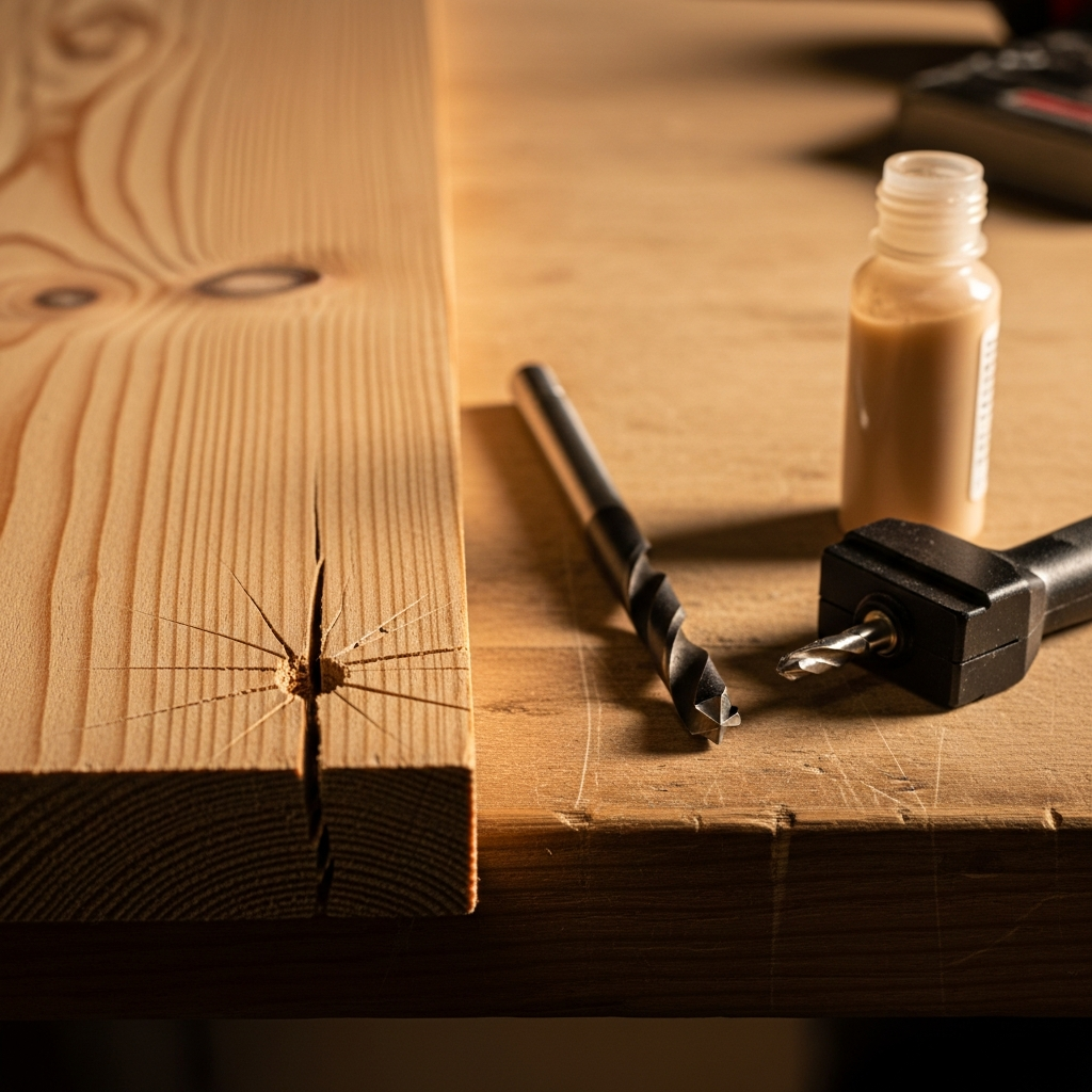 Wood Splitting When Screwing Near Edges Fix It