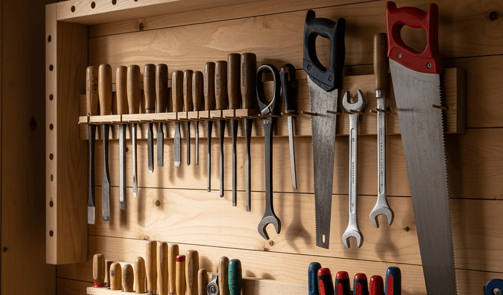 French Cleat Wall for Your Workshop Build It in a Weekend