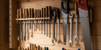 French Cleat Wall for Your Workshop Build It in a Weekend