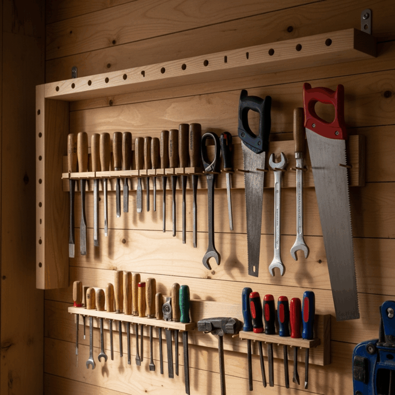 French Cleat Wall for Your Workshop Build It in a Weekend