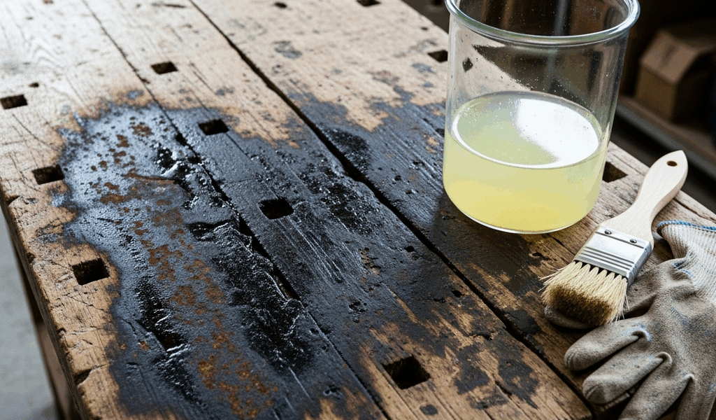 Oxalic Acid Wood Bleaching How to Remove Stains Without Sanding