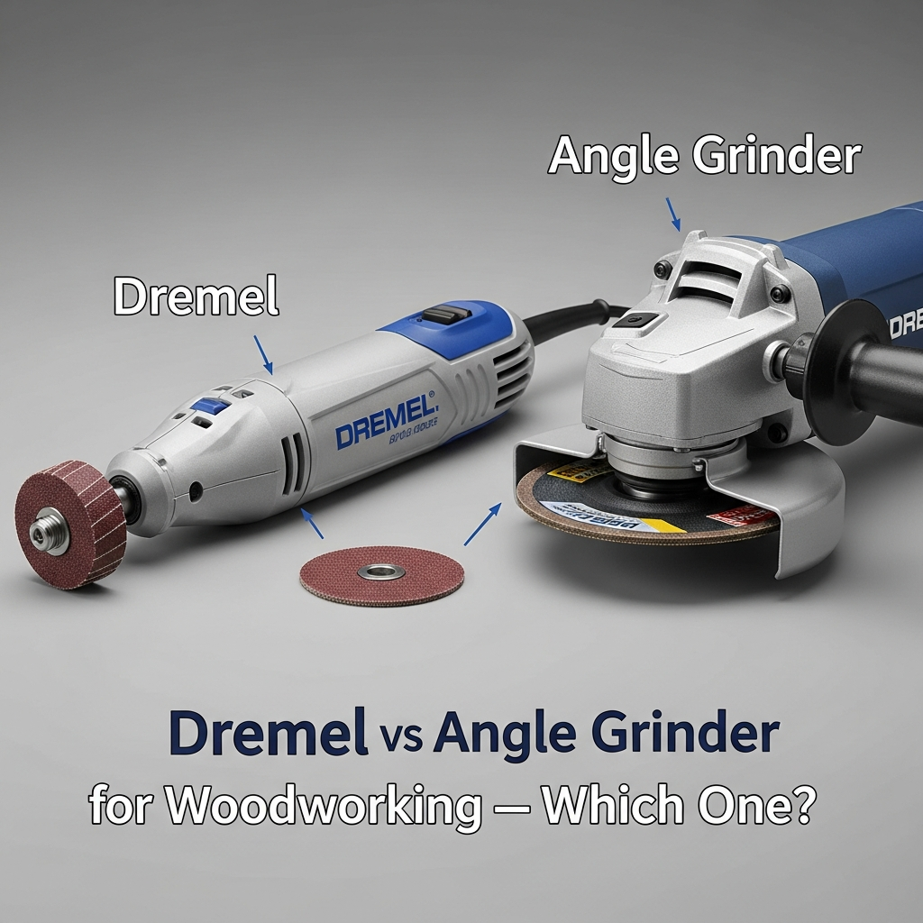 Dremel vs Angle Grinder for Woodworking — Which One?