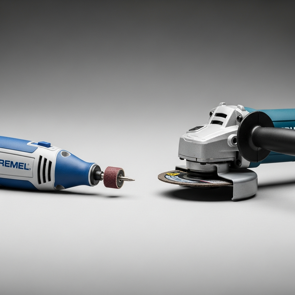 Dremel vs Angle Grinder — Which Rotary Tool Does Your Woodworking Need?