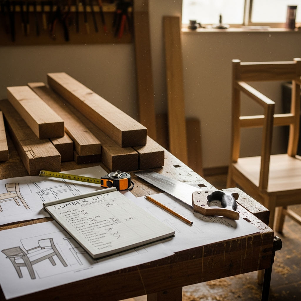 Project Planning - From Lumber List to Finished Piece