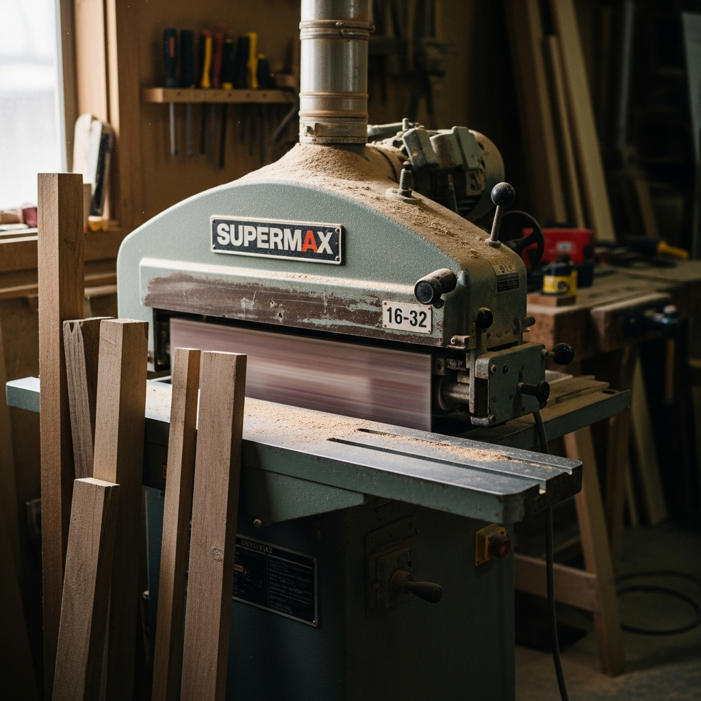 Supermax 16-32 Drum Sander — What Owners Say After 15 Years