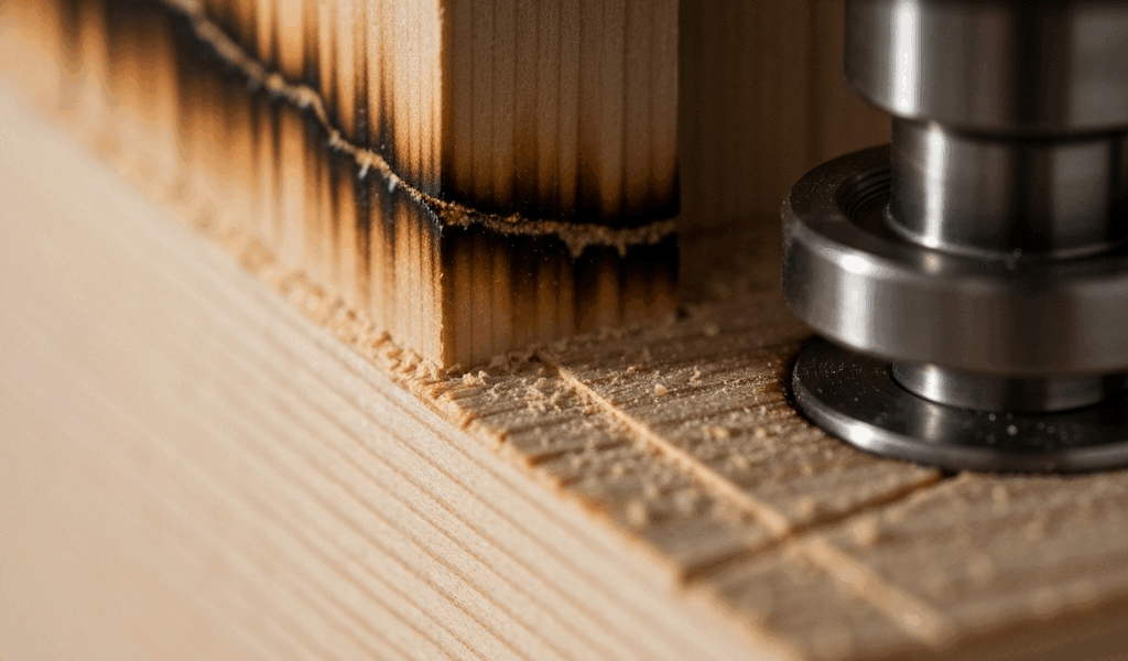 Router Bit Burning Wood Causes and Solutions