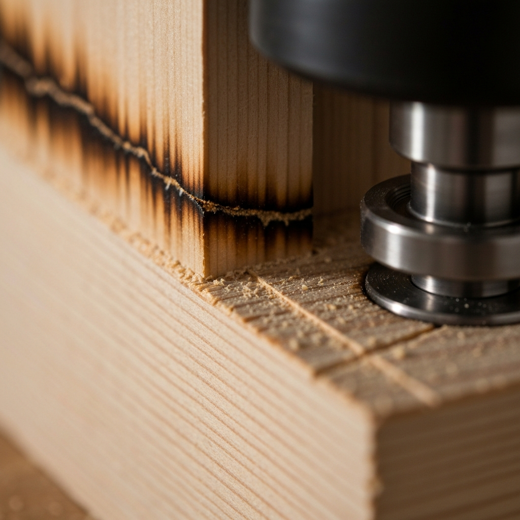 Router Bit Burning Wood Causes and Solutions