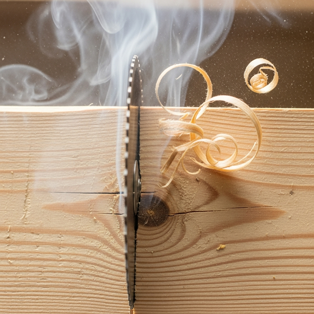 Circular Saw Binding in Wood How to Prevent It