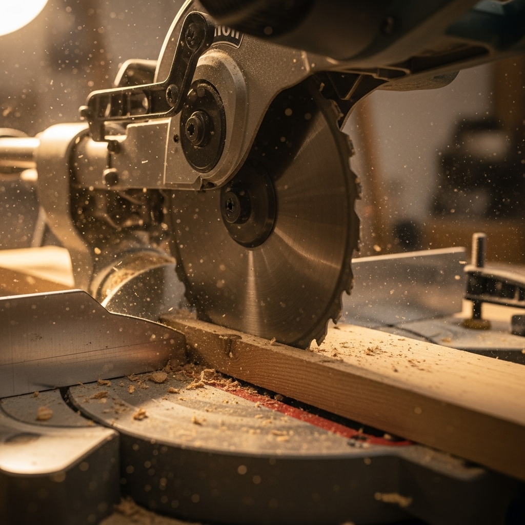 Miter Saw Blade Chattering How to Fix It